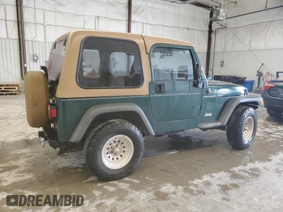 2000 Jeep Wrangler SE with VIN 1J4FA29P3YP801389, listed as a Copart auction lot 44803835 with 131,945 mi miles and Clean Title. Bid and sale history available at carsss.com. Image 3.