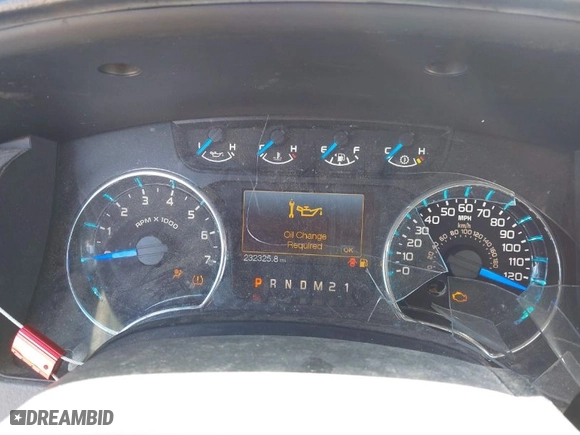 2014 Ford F-150 XL with VIN 1FTEX1CM9EFB16548, listed as a IAAI auction lot 41743490 with 232,325 mi miles. Bid and sale history available at carsss.com. Image 7.