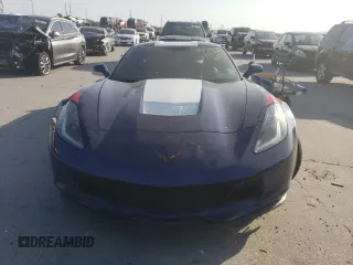 2017 Chevrolet Corvette with VIN 1G1Y12D75H5100590, listed as a Copart auction lot 52602565 with 36,884 mi miles and Salvage title. Bid and sale history available at DreamBid. Image 5.