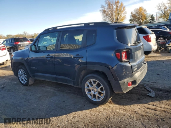 2022 Jeep Renegade Sport z VIN ZACNJDA15NPN60578, wystawiony jako Copart lot #80983114 z przebiegiem 34 394 mil mil oraz Szkoda całkowita • Salvage title. Historia ofert i sprzedaży dostępna na DreamBid. Obrazek 2.