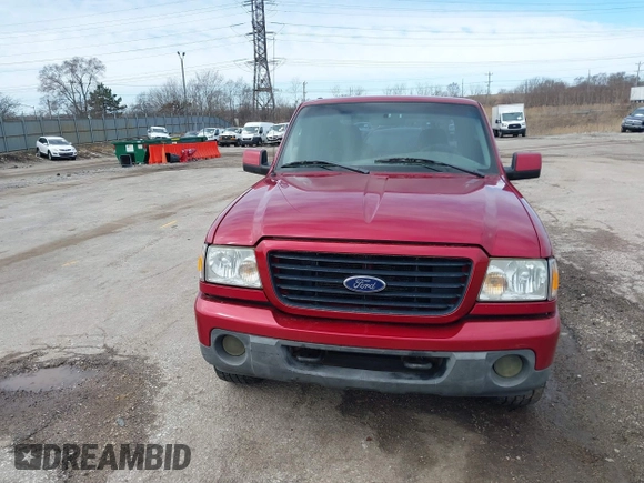 2009 Ford Ranger XLT with VIN 1FTZR45E69PA36126, listed as a IAAI auction lot 41822439 with 160,947 mi miles. Bid and sale history available at carsss.com. Image 12.
