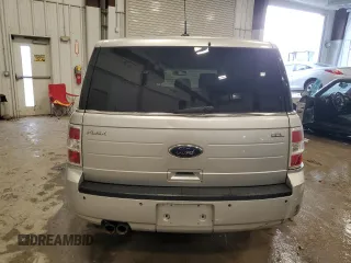 2011 Ford Flex SEL with VIN 2FMGK5CC3BBD15223, listed as a Copart auction lot 43586695 with 190,184 mi miles and Non Repairable. Bid and sale history available at carsss.com. Image 6.