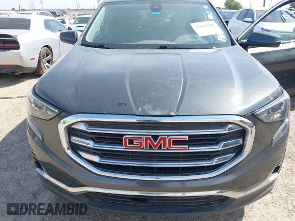 2020 GMC Terrain SLT with VIN 3GKALPEVXLL125009, listed as a IAAI auction lot 42066906 with 1 mi miles. Bid and sale history available at carsss.com. Image 6.