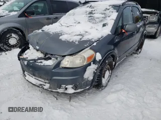 2008 Suzuki SX4 with VIN JS2YB413385111823, listed as a Copart auction lot 43507065 with 157,254 mi miles and Salvage Title. Bid and sale history available at carsss.com. Image 1.