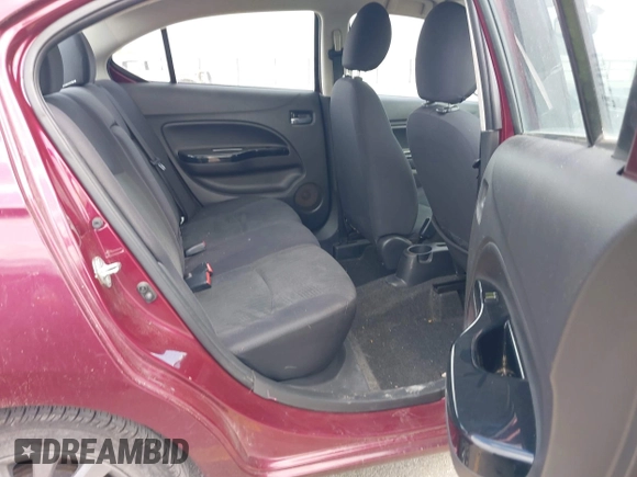 2017 Mitsubishi Mirage SE with VIN ML32F4FJ0HHF08003, listed as a IAAI auction lot 42462444 with 78,732 mi miles and . Bid and sale history available at DreamBid. Image 8.