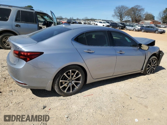 2015 Acura TLX V6 Advance with VIN 19UUB3F74FA007118, listed as a Copart auction lot 47483475 with Not Provided miles and Salvage Title. Bid and sale history available at carsss.com. Image 3.