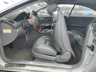 2007 Mercedes-Benz CL-Class 5.5L V8 with VIN WDDEJ71X67A009089, listed as a Copart auction lot 47800185 with 0 mi miles and Salvage Title. Bid and sale history available at carsss.com. Image 7.