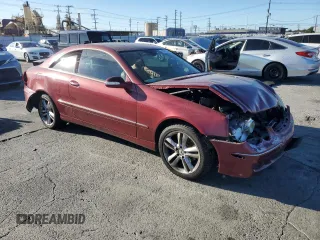 2007 Mercedes-Benz CLK 350 with VIN WDBTJ56H37F213910, listed as a Copart auction lot 78268504 with 109,569 mi miles and Salvage Title. Bid and sale history available at DreamBid. Image 4.