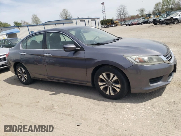 2014 Honda Accord Sedan LX with VIN 1HGCR2F3XEA049113, listed as a Copart auction lot 53563475 with 242,337 mi miles and Clean Title. Bid and sale history available at carsss.com. Image 4.