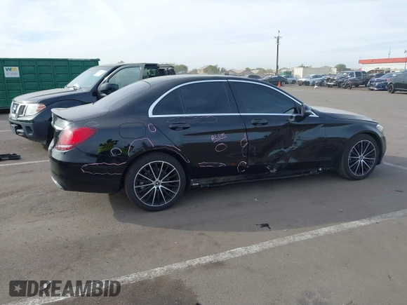 2019 Mercedes-Benz C 300 with VIN WDDWF8DB3KR512990, listed as a IAAI auction lot 40946726 with 116,494 mi miles and . Bid and sale history available at DreamBid. Image 6.