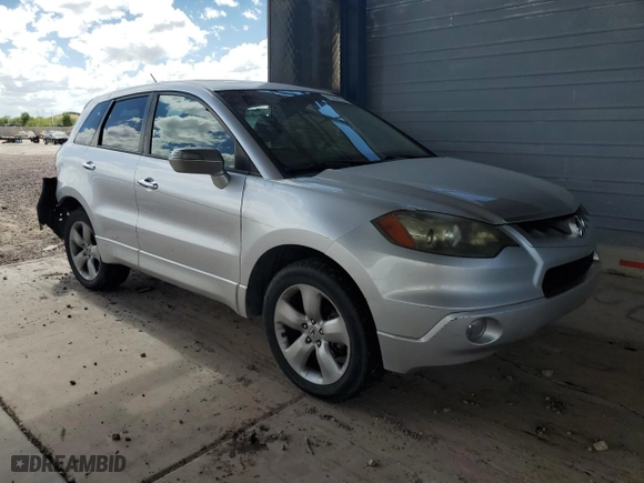 2007 Acura RDX Tech Pkg with VIN 5J8TB18567A007828, listed as a Copart auction lot 70333124 with 252,252 mi miles and Salvage Title. Bid and sale history available at carsss.com. Image 4.
