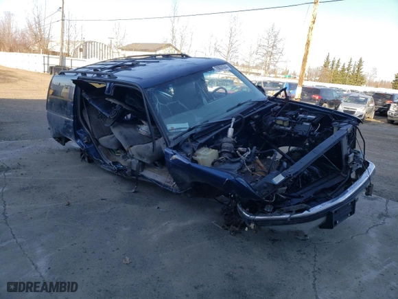 1999 Chevrolet Tahoe Z71 with VIN 1GNEK13R5XJ525230, listed as a Copart auction lot 76624504 with 204,489 mi miles and Salvage Title. Bid and sale history available at carsss.com. Image 4.