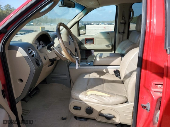 2007 Ford F-150 XLT with VIN 1FTPW12V27FB39436, listed as a Copart auction lot 39191654 with 218,999 mi miles and Salvage Title. Bid and sale history available at carsss.com. Image 7.