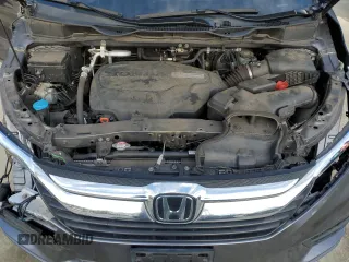 2019 Honda Odyssey EX-L with VIN 5FNRL6H78KB077870, listed as a Copart auction lot 45572505 with 88,417 mi miles and Salvage Title. Bid and sale history available at carsss.com. Image 12.