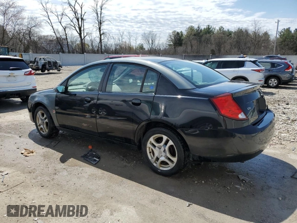 2003 Saturn ION with VIN 1G8AL52F43Z154683, listed as a Copart auction lot 53736895 with 233,387 mi miles and Non Repairable. Bid and sale history available at carsss.com. Image 2.