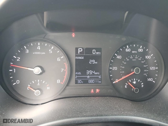 2019 Kia Rio S with VIN 3KPA24AB0KE201686, listed as a Copart auction lot 66845284 with 88,011 mi miles and Salvage Title. Bid and sale history available at carsss.com. Image 9.