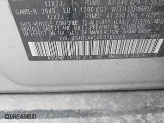 2015 Subaru Outback 2.5i with VIN 4S4BSAAC0F3269068, listed as a IAAI auction lot 41672708 with 169,591 mi miles. Bid and sale history available at carsss.com. Image 9.