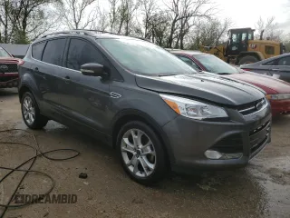 2016 Ford Escape Titanium with VIN 1FMCU0JX6GUA97930, listed as a Copart auction lot 47872654 with 59,834 mi miles and Salvage Title. Bid and sale history available at carsss.com. Image 4.