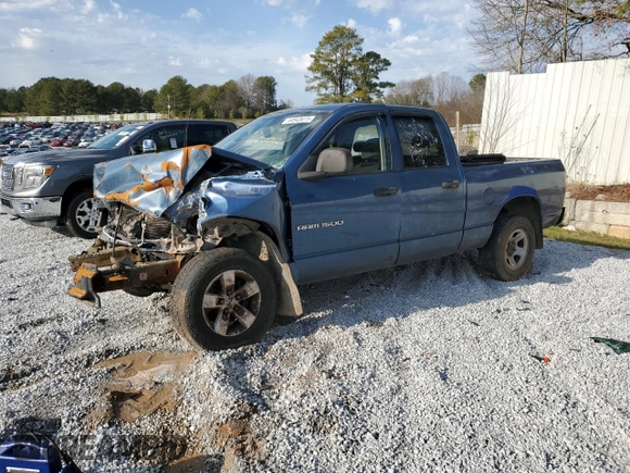 2004 Dodge 1500 SLT with VIN 1D7HA18N34S669160, listed as a Copart auction lot 44943075 with Not Provided miles and Salvage Title. Bid and sale history available at DreamBid. Image 1.