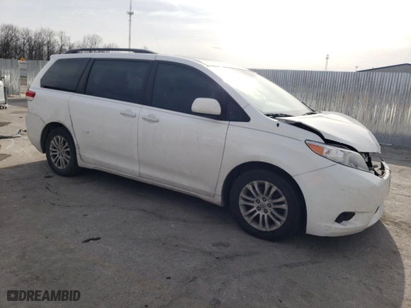 2012 Toyota Sienna XLE AAS with VIN 5TDYK3DC1CS235737, listed as a Copart auction lot 47414415 with 288,446 mi miles and Salvage Title. Bid and sale history available at carsss.com. Image 4.