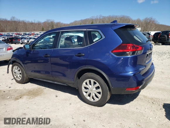 2017 Nissan Rogue S with VIN KNMAT2MT7HP550018, listed as a Copart auction lot 53234855 with 130,451 mi miles and Salvage Title. Bid and sale history available at DreamBid. Image 2.