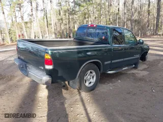 2002 Toyota Tundra SR5 with VIN 5TBRT34192S285390, listed as a IAAI auction lot 41869974 with 158,839 mi miles. Bid and sale history available at carsss.com. Image 4.