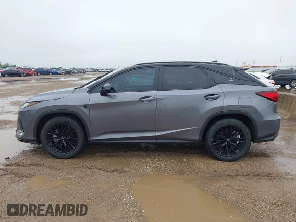 2022 Lexus RX 350 F Sport with VIN 2T2YZMDA8NC339715, listed as a IAAI auction lot 42156138 with 41,640 mi miles and . Bid and sale history available at DreamBid. Image 14.