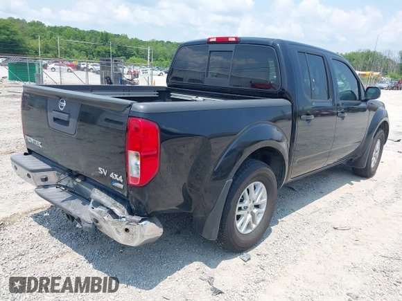 2017 Nissan Frontier Pro-4X with VIN 1N6DD0EV2HN754569, listed as a IAAI auction lot 42404558 with 87,367 mi miles and . Bid and sale history available at DreamBid. Image 4.