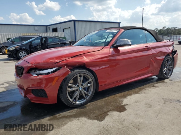 2015 BMW 2 Series M235i с VIN WBA1M1C55FV393203, выставлен на аукционе Copart как лот 57442995 с пробегом 84 740 миль миль и Списание • Salvage title. История ставок и продаж доступна на DreamBid. Изображение 1.