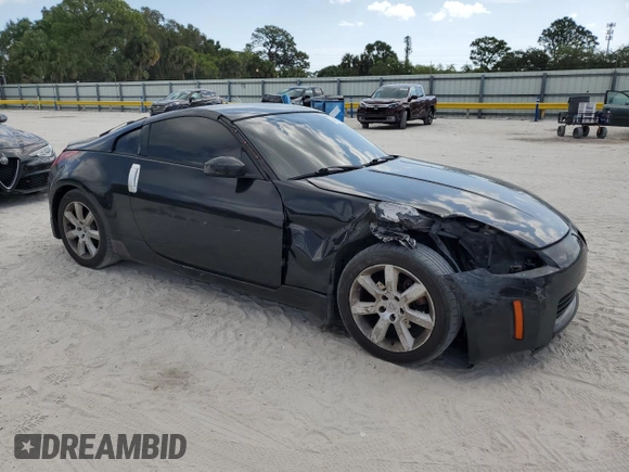 2003 Nissan 350Z Touring z VIN JN1AZ34E63T003086, wystawiony jako Copart lot #54011315 z przebiegiem 222 583 mil mil oraz Szkoda całkowita • Salvage title. Historia ofert i sprzedaży dostępna na DreamBid. Obrazek 4.