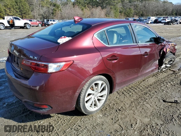 2016 Acura ILX with VIN 19UDE2F38GA017439, listed as a Copart auction lot 89203435 with 125,010 mi miles and Salvage Title. Bid and sale history available at carsss.com. Image 3.