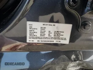2024 Tesla Model Y Long Range with VIN 7SAYGDEE8RF089456, listed as a Copart auction lot 85521934 with 13,837 mi miles and Salvage title. Bid and sale history available at DreamBid. Image 15.