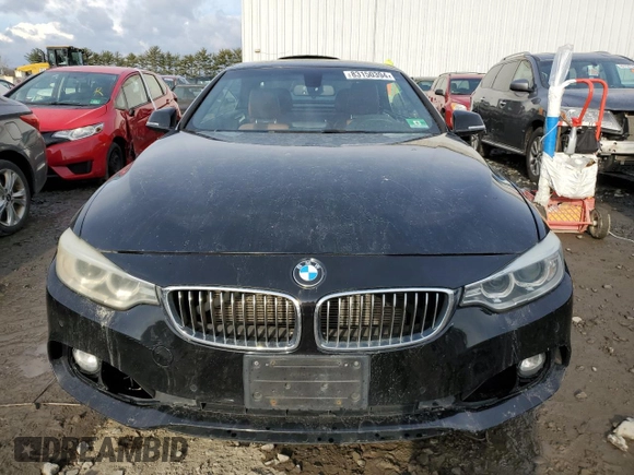 2014 BMW 4 Series 428i xDrive with VIN WBA3T1C55EPS98252, listed as a Copart auction lot 83150394 with 107,036 mi miles and Clean Title. Bid and sale history available at carsss.com. Image 5.