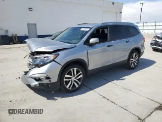 2018 Honda Pilot Elite with VIN 5FNYF6H0XJB007324, listed as a Copart auction lot 50603675 with 118,464 mi miles and Salvage title. Bid and sale history available at DreamBid. Image 1.