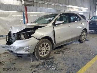 2020 Chevrolet Equinox LT with VIN 2GNAXKEV8L6160520, listed as a Copart auction lot 45737775 with 135,873 mi miles and Salvage Title. Bid and sale history available at carsss.com. Image 1.