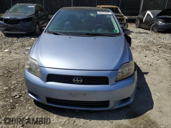 2008 Scion tC Spec with VIN JTKDE167780263474, listed as a Copart auction lot 53473295 with 153,512 mi miles and Salvage Title. Bid and sale history available at DreamBid. Image 5.