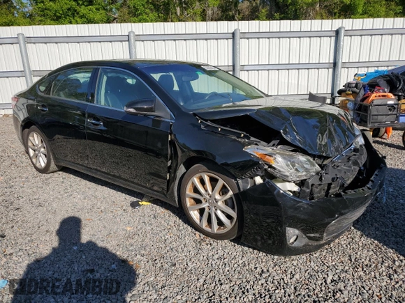 2013 Toyota Avalon XLE with VIN 4T1BK1EBXDU011830, listed as a Copart auction lot 50206485 with 59,315 mi miles and Salvage Title. Bid and sale history available at DreamBid. Image 4.