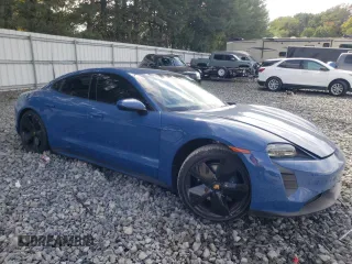 2023 Porsche Taycan with VIN WP0AA2Y1XPSA14080, listed as a Copart auction lot 72990774 with 18,311 mi miles and Salvage Title. Bid and sale history available at DreamBid. Image 4.