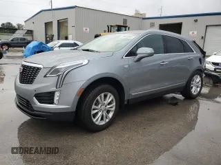 2024 Cadillac XT5 FWD Luxury with VIN 1GYKNAR48RZ734376, listed as a Copart auction lot 78493994 with 6,472 mi miles and Salvage title. Bid and sale history available at DreamBid. Image 1.