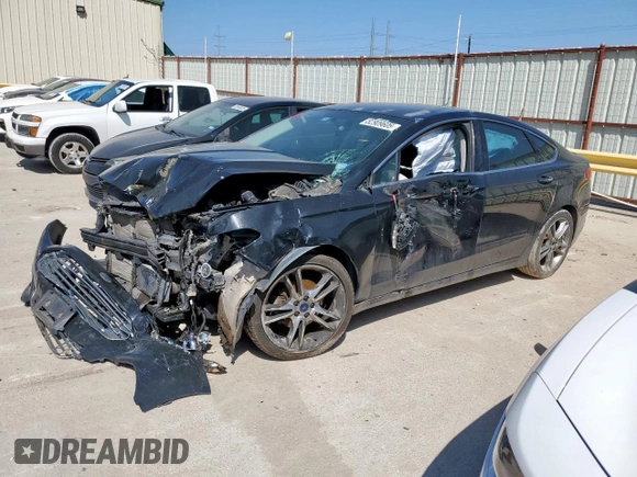 2013 Ford Fusion Titanium with VIN 3FA6P0K91DR323583, listed as a Copart auction lot 52909605 with 0 mi miles and Salvage Title. Bid and sale history available at carsss.com. Image 1.