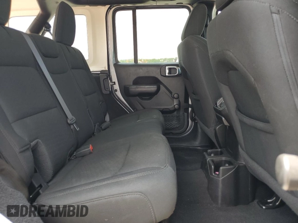 2021 Jeep Wrangler Unlimited Sport with VIN 1C4HJXDG7MW521106, listed as a Copart auction lot 62230955 with 52,358 mi miles and Salvage title. Bid and sale history available at DreamBid. Image 11.