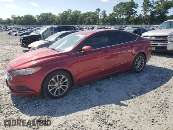 2017 Ford Fusion SE with VIN 3FA6P0H74HR138164, listed as a Copart auction lot 60105485 with 199,528 mi miles and Salvage title. Bid and sale history available at DreamBid. Image 1.
