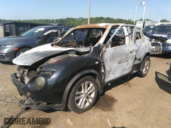 2012 Nissan Juke SL with VIN JN8AF5MV6CT106546, listed as a IAAI auction lot 36650038 with 1 mi miles. Bid and sale history available at carsss.com. Image 2.