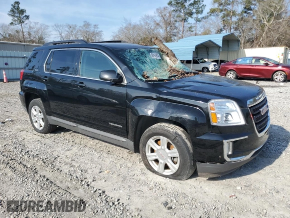 2016 GMC Terrain SLE with VIN 2GKFLNE35G6118181, listed as a Copart auction lot 80167674 with 64,430 mi miles and Salvage Title. Bid and sale history available at carsss.com. Image 4.