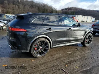2019 Jaguar F-Pace SVR with VIN SADCZ2EEXKA606569, listed as a Copart auction lot 81816513 with 33,532 mi miles and . Bid and sale history available at DreamBid. Image 3.
