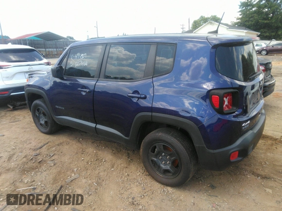 2018 Jeep Renegade Sport with VIN ZACCJBABXJPH94359, listed as a IAAI auction lot 42573664 with 140,985 mi miles and . Bid and sale history available at DreamBid. Image 3.
