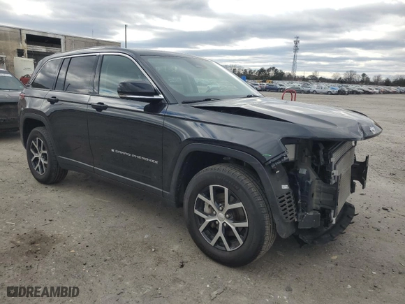 2023 Jeep Grand Cherokee Limited with VIN 1C4RJHBG1PC668931, listed as a Copart auction lot 48025465 with 45,901 mi miles and Salvage Title. Bid and sale history available at carsss.com. Image 4.
