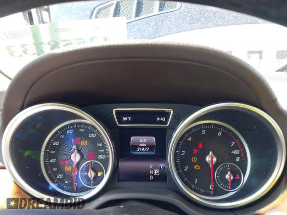 2019 Mercedes-Benz GLS 450 with VIN 4JGDF6EE7KB229169, listed as a IAAI auction lot 42558733 with 21,477 mi miles and . Bid and sale history available at DreamBid. Image 7.