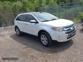 2011 Ford Edge SEL with VIN 2FMDK4JC9BBB30514, listed as a IAAI auction lot 40047758 with 165,345 mi miles. Bid and sale history available at carsss.com. Image 1.