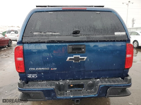 2019 Chevrolet Colorado 4WD Z71 with VIN 1GCGTDEN3K1127677, listed as a Copart auction lot 82692304 with 54,866 mi miles and Salvage Title. Bid and sale history available at carsss.com. Image 6.